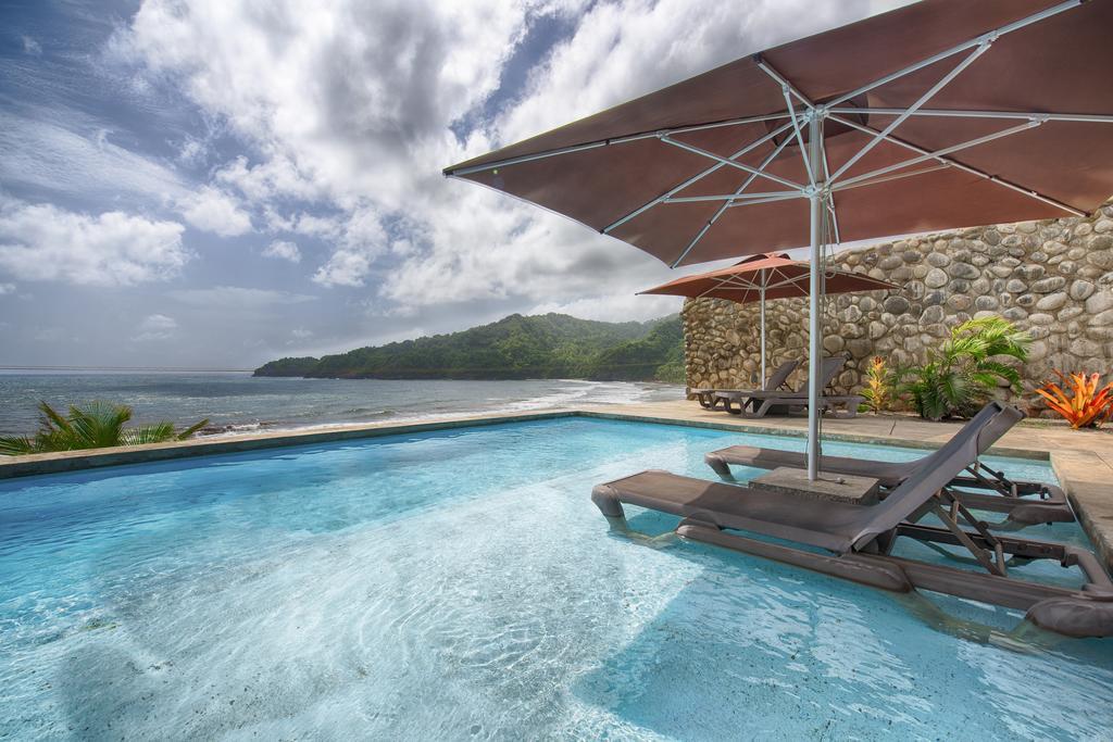 Pagua Bay House - Oceanfront Cabana'S Marigot Εξωτερικό φωτογραφία