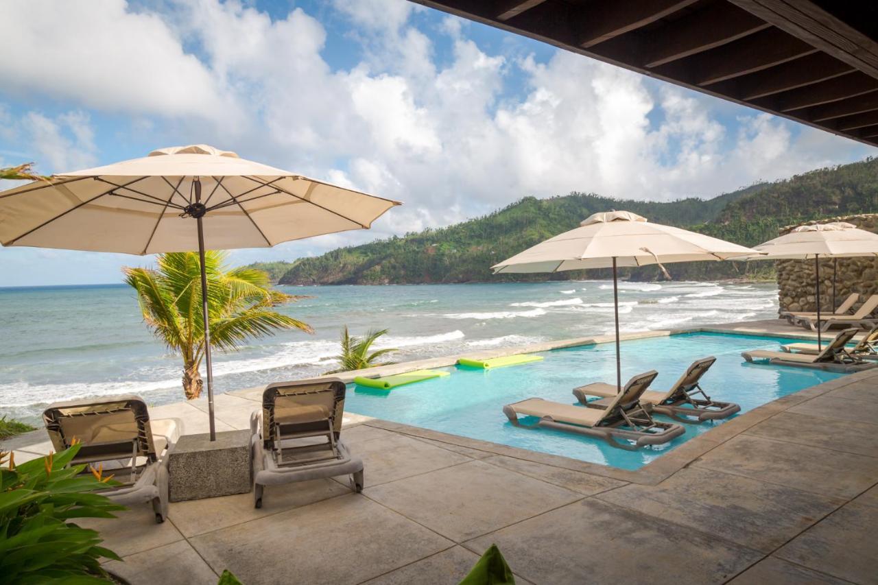 Pagua Bay House - Oceanfront Cabana'S Marigot Εξωτερικό φωτογραφία