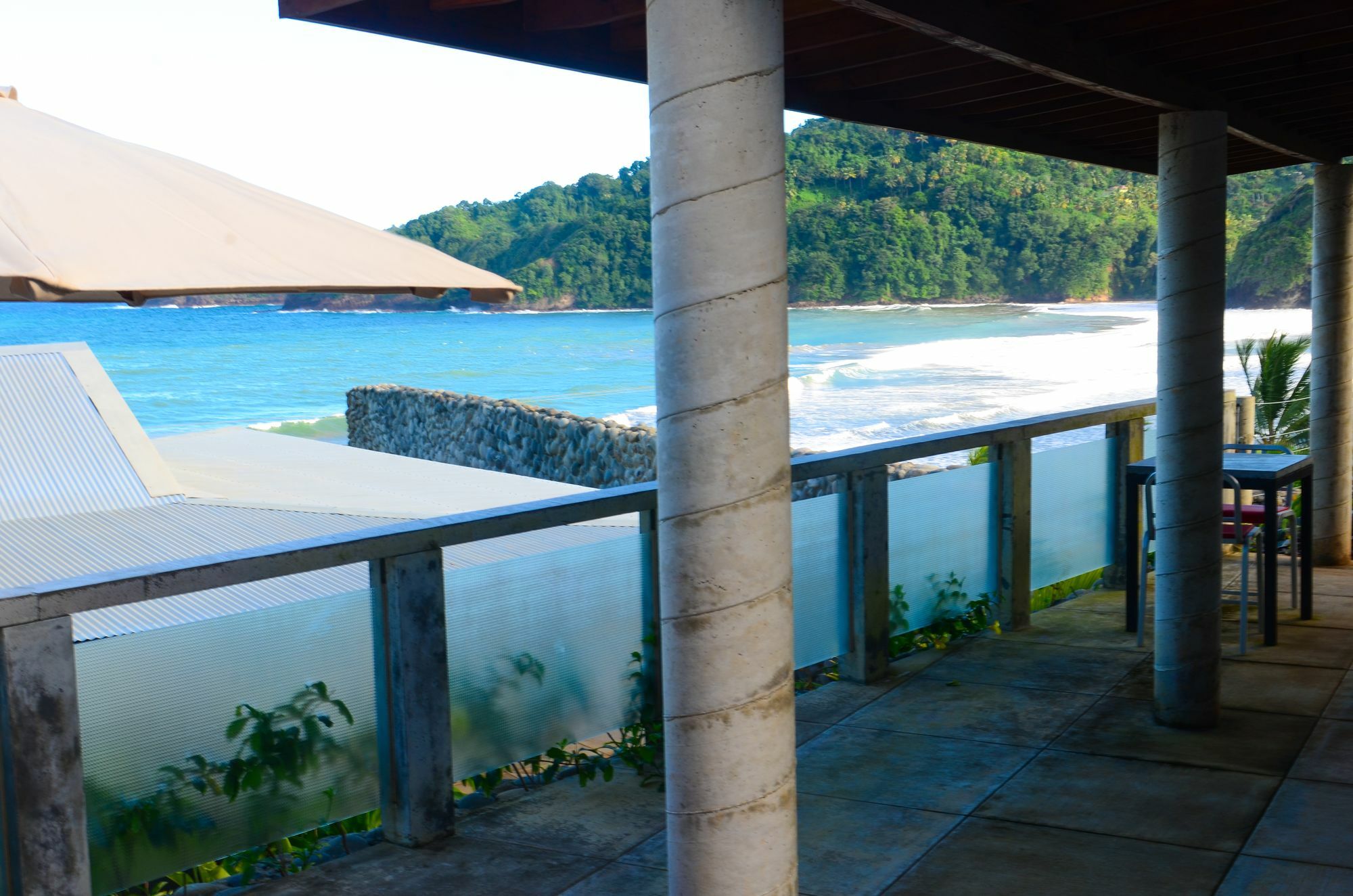 Pagua Bay House - Oceanfront Cabana'S Marigot Εξωτερικό φωτογραφία